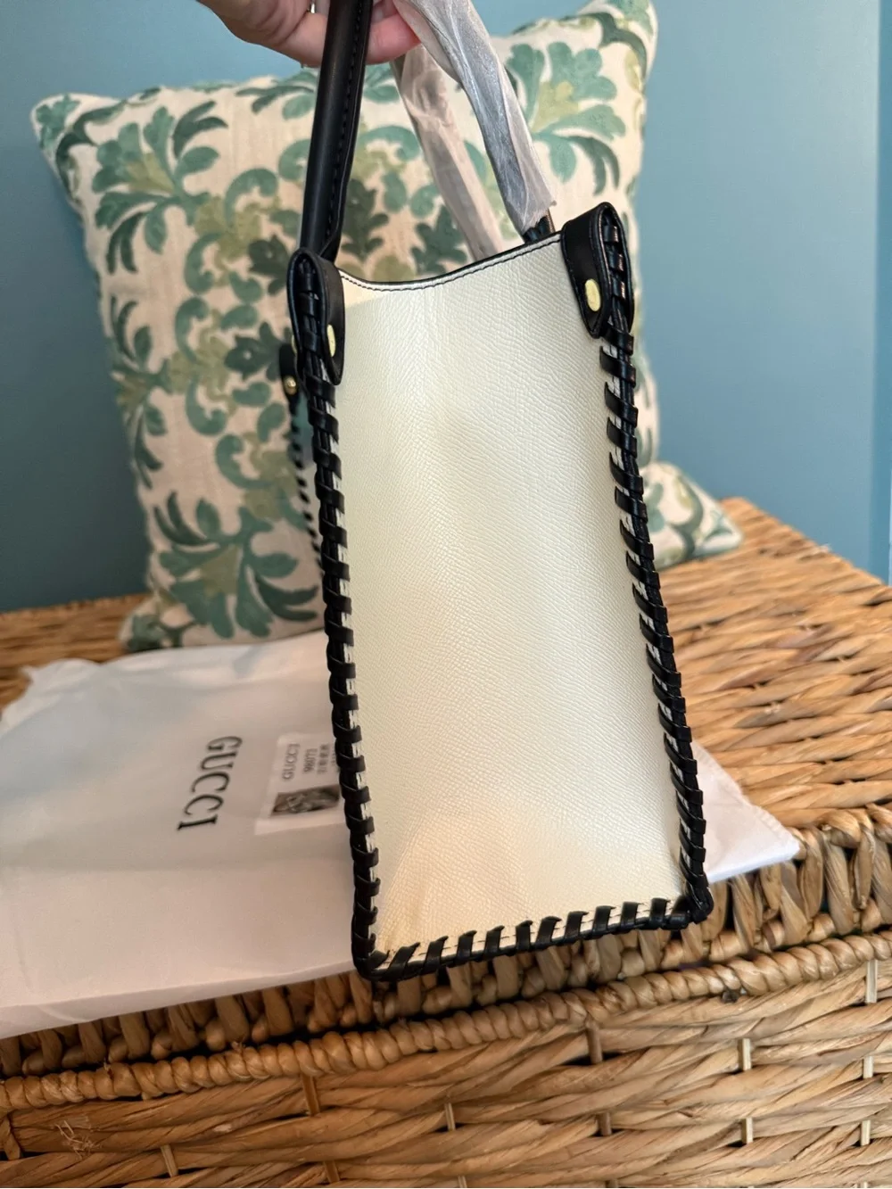Source Unknown tiger tote